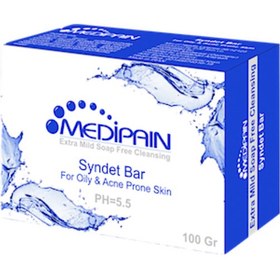 تصویر پن (شوینده غیر صابونی) پن پوست چرب مدیپن ا Medipain Oily And Acne Prone Skin Syndet bar Medipain Oily And Acne Prone Skin Syndet bar