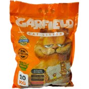 تصویر خاک بستر گربه آنتی باکتریال گارفیلد Garfield(10 کیلویی)پت شاپ تافی 