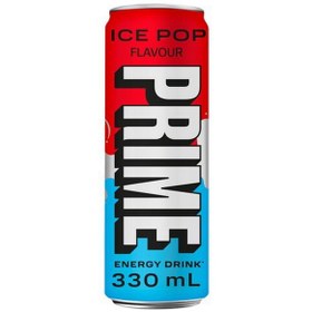 تصویر نوشیدنی انرژی زا هیدراته پرایم طعم آیس پاپ | PRIME ICE POP 