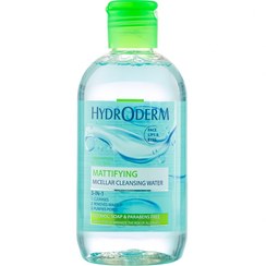 تصویر میسلار واتر هیدرودرم مناسب پوست چرب Hydroderm Mattifying Micellar Water For Oily Skins