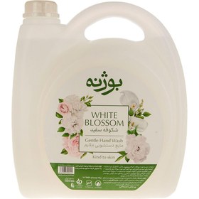 تصویر مایع دستشویی ملایم بوژنه مدل White Blossom حجم 3500 میلی لیتری 