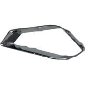 تصویر استیل قاب پروژکتور جلو راست چری تیگو 5 | محافظ کرومی مقاوم و زیبا برای چراغ مه‌شکن 