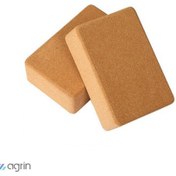 تصویر آجر یوگا چوب پنبه ای مدل PW03 