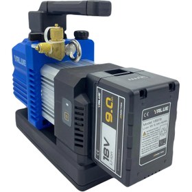 تصویر پمپ وکیوم شارژی دو مرحله ای برند VALUE مدل VRP-4DLI Vacuum pump VALUE VRP-4DLI