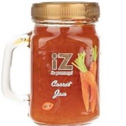 تصویر مربا هویج iZ 600g بزرگ و طرح لیوان