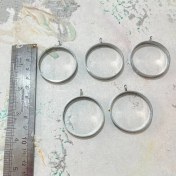 تصویر فریم استیل گردنبند 4 سانتی 