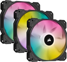 تصویر فن Corsair iCUE SP120 RGB ELITE Performance 120mm-ارسال 20 روز کاری 