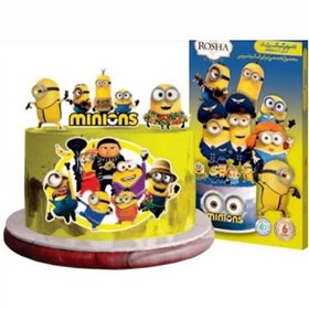 تصویر تصویر کیک طرح مینیون 