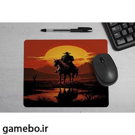 تصویر ماوس پد طرح رد دد(Red dead) کدMP1081 