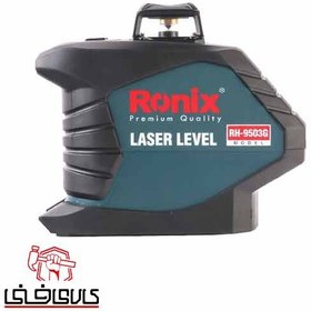 تصویر تراز لیزری رونیکس دو خط 360 درجه نور سبز مدل RH-9503G ا Ronix Laser Level RH-9503G Ronix Laser Level RH-9503G