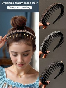 تصویر تل مخملی نگینی 