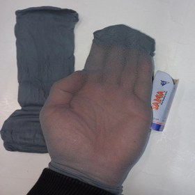 تصویر جوراب پارازین 1/20 کف دار زنانه طوسی روشن سماء - طوسی روشن Parazin 1/20 foamed women's light gray socks