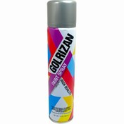 تصویر اسپری رنگ نقره ای گلریزان مدل PAD -Silver حجم 300 میلی لیتر Golrizan spray paint Silver