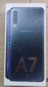 تصویر کارتن سامسونگ Samsung Galaxy A7 2018 / A750 فابریک و روکاری بسیار تمیز 