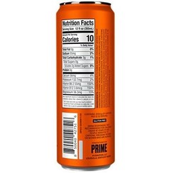 تصویر نوشیدنی انرژی زا پرایم طعم انبه و پرتقال حجم ۳۳۰ میلی لیتر 