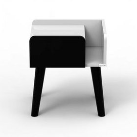 تصویر میز پاتختی هیراد مدل PT101-MDF 