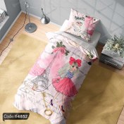 تصویر ست روتختی دخترانه ۶ تکه اولدوز طرح برج ایفل 