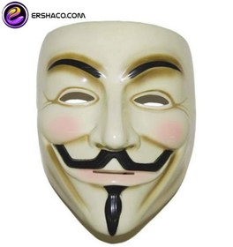 تصویر ماسک و صورتک هکر ناشناس (انانیموس) یا وندتا Vendetta or Anonymous Mask 