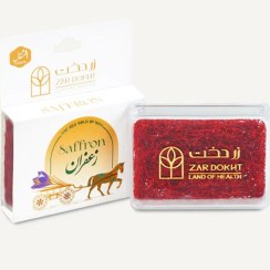 تصویر زعفران نگین طبیعی خشک (مثقالی) Natural precious saffron (Maghali)