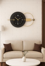 تصویر ساعت دیواری ستین 