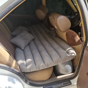 تصویر تشک بادی خودرو ایساتیس مخصوص خودروهای سدان ( صندوقدار )( تشک صندلی عقب ماشین)( با ضمانت و ارسال رایگان) 