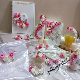 تصویر ست بله برون نازنین صورتی (پک ویژه) (پس کرایه) 