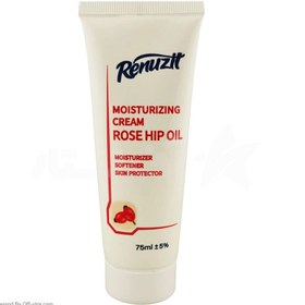 تصویر کرم تیوپی مرطوب کننده رینوزیت (Renuzit) مدل رزهیپ حجم 75 میلی لیتر Renuzit moisturizing cream RoseHip model 75ml