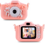 تصویر دوربین عکاسی کودک طرح یونیکورن 