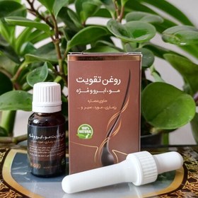 تصویر روغن تقویت مو، ابرو و مژه، جلوگیری از ریزش مو، رشد مجدد موی ریخته شده، جلوگیری از سفید شدن مو 