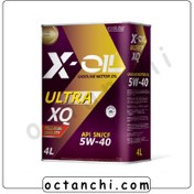 تصویر روغن موتور ایکس اویل 10W-40 ULTRA XQ حجم 4 لیتر X-OIL 