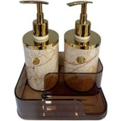 تصویر جا مایع دو قلو هارمونی وانیل طلایی 