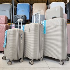 تصویر چمدان پاور وارداتی ست کامل مدل PWR40340(کاور چمدان_کاور کفش_کاور کت شلوار) کپی POWER