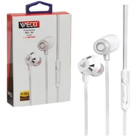 تصویر هندزفری Weco WE-06 Weco WE-06 Wired Handsfree