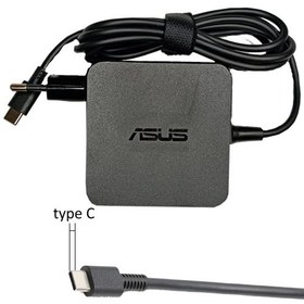 تصویر شارژر لپ‌تاپ ايسوس ASUS Adapter 20V 3.25A 65W TYPE-C 