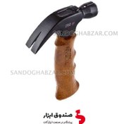 تصویر چکش دو شاخ میخ کش توسن دسته کوتاه مدل 252TCH وزن ۲۵۰ گرم 