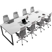 تصویر میز کنفرانس هشت نفره اترنال 