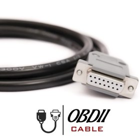 تصویر کابل OBDII 2M اوتل OBDII CABLE