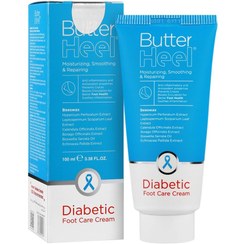 تصویر کرم مراقبت پا بیماران دیابتی باتر هیل حجم ۱۰۰ میلی لیتر 