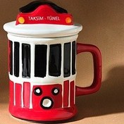 تصویر ماگ لیوان درب دار تکسیم کالکشن X IST Karaca 