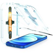 تصویر محافظ صفحه نمایش گوشی موبایل اسپیگن مدل Spigen GLAS.tR EZ Fit مخصوص گوشی موبایل اپل iPhone 12 