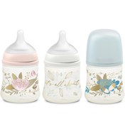 تصویر شیشه شیر طلقی 150میل کلکسیون Gold Edition سواوینکس Suavinex 