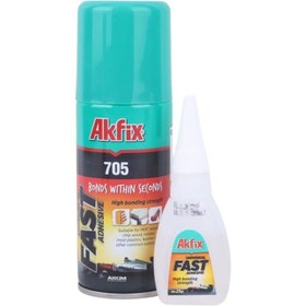 تصویر چسب 123 Akfix حجم 100 میلی لیتر 