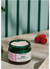 تصویر کرم شب مغذی ویتامین E برند the body shop Vitamin E Nourishing Night Cream