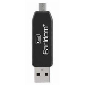 تصویر رم ریدر ارلدام مدل ET-OT05 EARLDOM ET-OT05 OTG MICRO USB TO USB