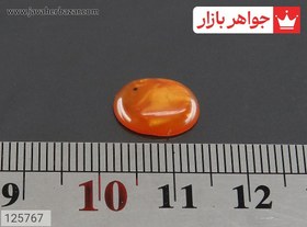 تصویر نگین کهربا بولونی لهستان ریز اصل کد 125767 