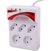 تصویر محافظ برق 5 خانه امگا 3 متری 