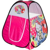 تصویر چادر بازی کودک مدل کیتی و پرنسس سایز ۱۴۰ سانتی 