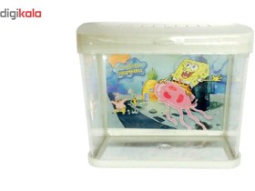 تصویر آکواریوم HA مدل SpongeBob حجم 1.5 لیتر 