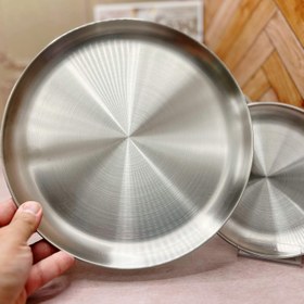 تصویر بشقاب استیل 