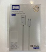 تصویر کابل تبدیل USB به میکرو ارلدام اصلی (کنفی) مدل EC-145M طول 1 متر 